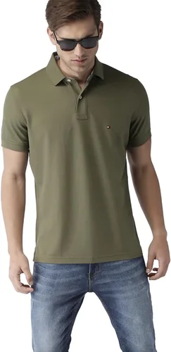 Miniatura 3 de Polo de piqué de algodón de manga corta para hombre en ajuste regular colección 2024
