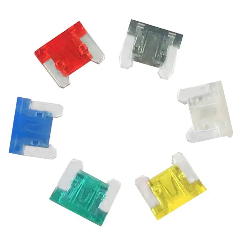 MCIGICM - Mini fusible de perfil bajo MCIGICM 7A, 10A, 15A, 20A, 25A, 30A, ATM-LP, surtido de fusibles de perfil bajo, 6 valores x 10 unidades