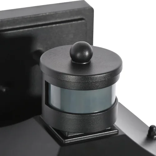 Miniatura 7 de Luces de pared con sensor de movimiento para exteriores, apliques de pared exterior de granja con vidrio transparente, faroles impermeables modernos