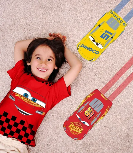 Miniatura 2 de Disney Camiseta gráfica Cars Lightning McQueen Pixar (juegos) Tow Mater Doc Cruz Finn Outfit Tee Niños Cumpleaños Ropa para niños