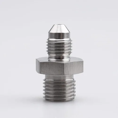 Miniatura 11 de AC PERFORMANCE Macho M10 x 1.0 Rosca métrica a -3 AN Flare Adaptador Acero Inoxidable