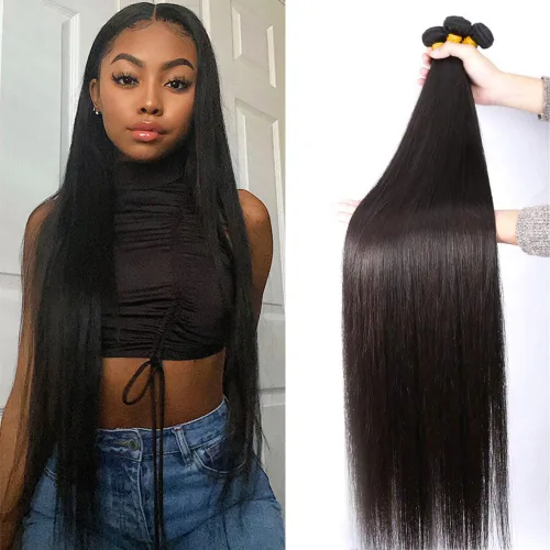 Miniatura 12 de 1 manojos de cabello humano ondulado profundo de 12 pulgadas, 100% virgen sin procesar, 10A, cabello humano brasileño húmedo y ondulado, doble