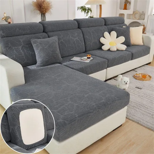Miniatura 35 de Fundas mágicas para sofá, fundas interiores mágicas para sofá, funda universal resistente al desgaste, elástica para fundas modulares
