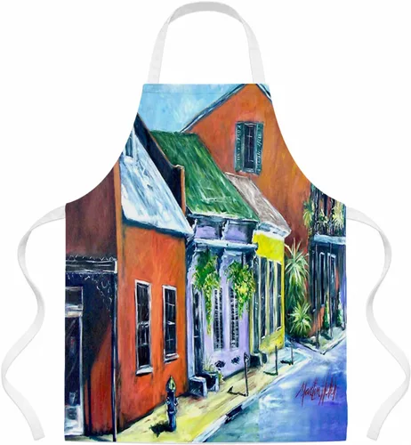 Miniatura 14 de Caroline's Treasures Apron Cooking Kitchen Server Baking Crafts Gardening for Adult Women Men, Unisex, Large, Multicolor