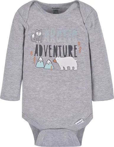Miniatura 2 de Gerber baby-boys 3-pack Long Sleeve Onesies Bodysuit