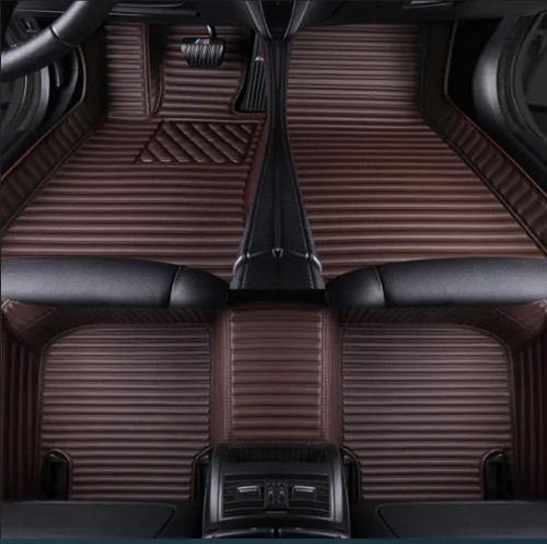 Miniatura 5 de Tapetes de cuero impermeables, personalizables para la mayoría de los automóviles, SUV, camiones y vehículos deportivos, protección para todo tipo