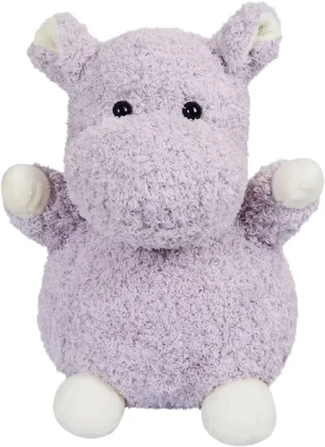 Juguete de peluche de hipopótamo morado, suave juguete de peluche para niños y niñas, regalos para niños o novia, 10 pulgadas