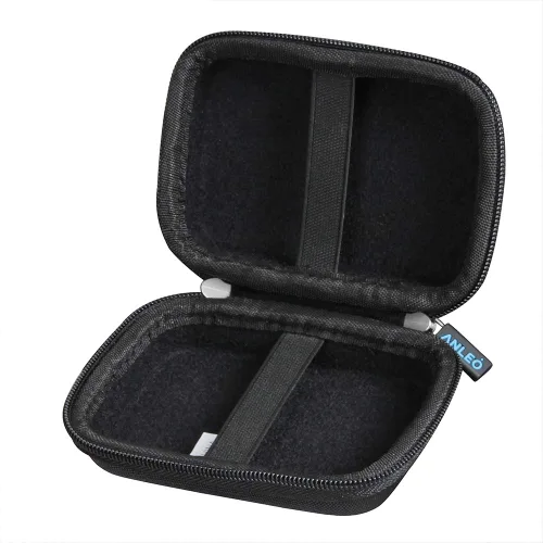 Miniatura 3 de Anleo Estuche rígido de viaje para Mattel UNO Classic Card Game (Solo estuche) (negro)