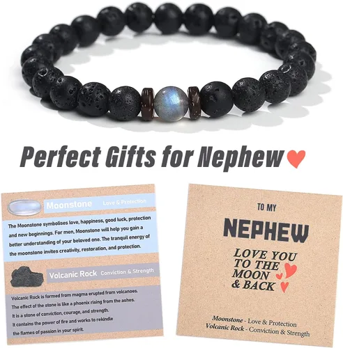 Miniatura 33 de Unique Bracelet Gifts To Son Grandson Dad Boyfriend Husband Brother Nephew Uncle Grandpa