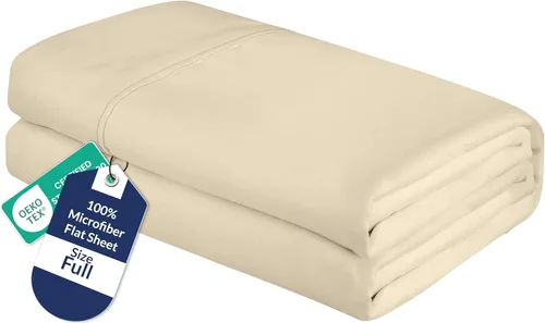 Miniatura 112 de Royale Linens Sábana Plana King – Sábanas Planas de Microfibra Cepillada Ultra Suave 1800 Solamente – Sin Arrugas y Resistente a las Manchas – Gris