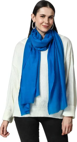 Miniatura 2 de PASHWRAP Bufanda de cachemira tejida a mano en Cachemira - Lujosa bufanda grande de cachemira para mujer ligera