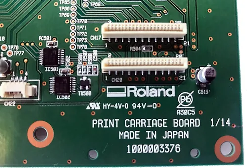 Miniatura 2 de JKRO Placa de carro de impresión-W700311311 para Ro-Land XC-540/XJ-640/XJ-740