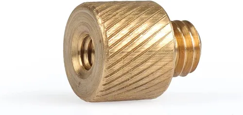 Miniatura 5 de MegaGear Kit de accesorios para cámara: trípode, monopie, compatible con cabeza esférica, construcción de metal duradero, chapado en amarillo