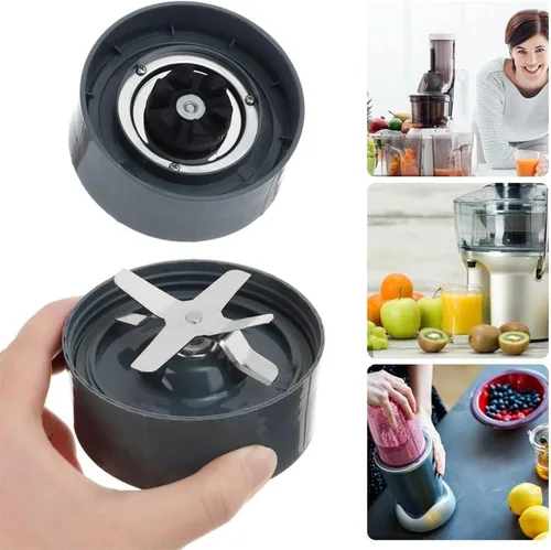 Miniatura 4 de Reemplazo de la cuchilla extractora de taza de licuadora de 32 oz para NutriBullet 600W 900W Taza del exprimidor,2 juntas de goma,Mezclador