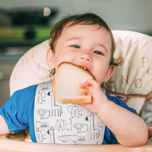 Miniatura 4 de Baberos para bebés para niños y niñas, baberos para dentición y babeo, baberos para bebé, baberos para recién nacidos