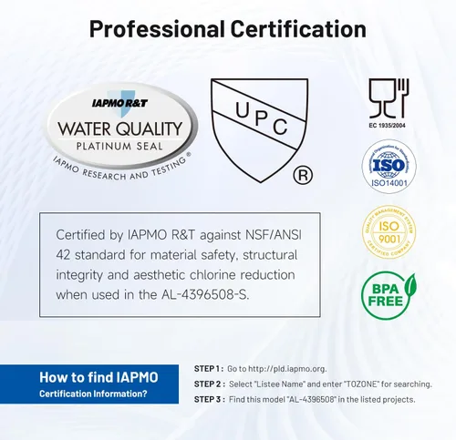 Miniatura 5 de AQUALINK RWF0500A Repuesto para Whirlpool 4396508, 4396510, EDR5RXD1, PNL240V, 4396508p, 4396547, 4392857, LC400V, WF-NLC240V, 46-9010 Filtro
