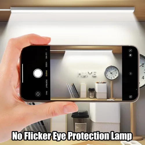 Miniatura 5 de GLVSAE Luces para debajo del gabinete, barra de luz enchufable de 12 pulgadas, luz LED de armario, luz blanca fría de 6000 K, barra de luz regulable