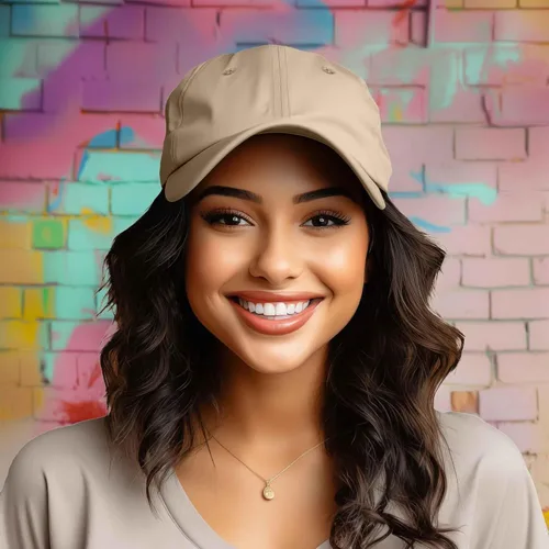 Miniatura 104 de DALIX Gorra de béisbol para papá, lisa, para hombre, mujer, algodón, ajustable, en blanco, sin estructurar, suave