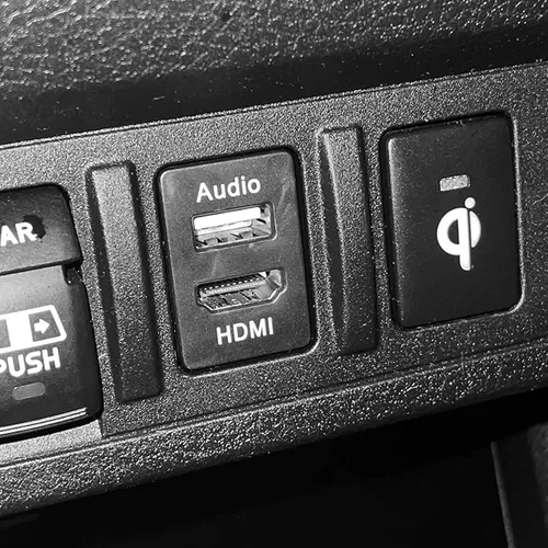 Miniatura 6 de Timloon Cable de montaje de enchufe HDMI+USB Entrada de audio Relé de audio Uso para Toyota (tipo A)