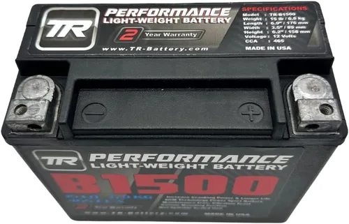Miniatura 2 de Tomioka Racing Batería de 15 libras / 15.0 lbs de 6.9 pulgadas x 3.5 pulgadas x 6.2 pulgadas (6.220 in). 465 CCA. Reserva de 17.5 amperios/hora