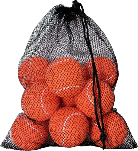 Pelotas de tenis, paquete de 12 pelotas de tenis de práctica avanzada para principiantes, pelotas de tenis de entrenamiento para perros y mascotas