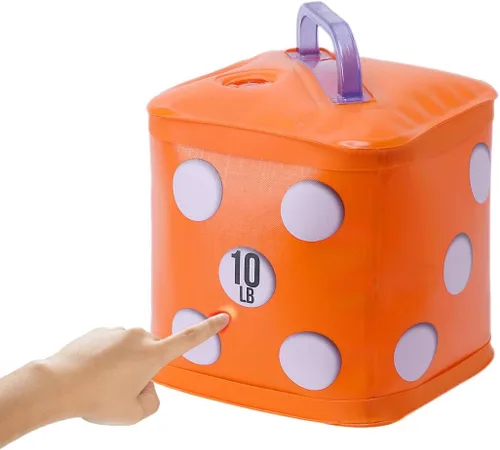 Miniatura 2 de Pesa rusa de agua suave de 7/10/15 libras, pesas llenas de agua para ejercicio de fitness, juego de mancuernas de agua portátiles, pesas rusas