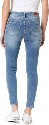 Miniatura 2 de WallFlower Jeans ultra ajustados Insta Soft Juniors de tiro medio para mujer (estándar y extragrande)
