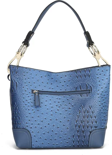 Miniatura 7 de Juego de bolso de hombro y cartera Hobo naranja por MKF Collection