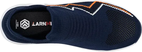 Miniatura 5 de LARNMERN Zapatos deportivos de punta de acero para mujer, zapatos de trabajo con puntera de seguridad, con amortiguación de aire, zapatos casuales