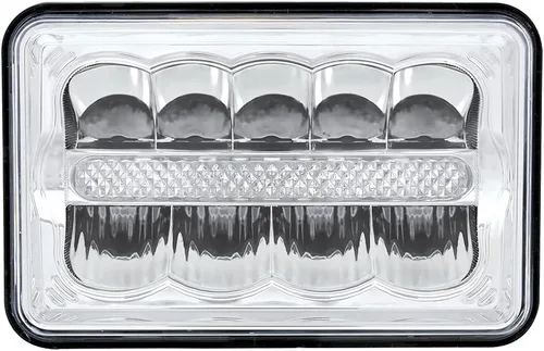 Miniatura 2 de United Pacific 9 LED de alta potencia 4" X 6" luz rectangular con barra de luz LED, 34125