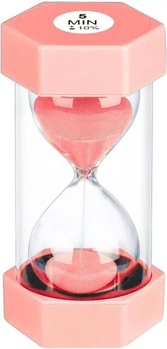 Miniatura 11 de Reloj de Arena con Temporizador de Arena de 1 Minuto, Reloj de Arena Irrompible, SandWatch de Plástico de 1 Min, Reloj De Arena 1 Minutos, Reloj