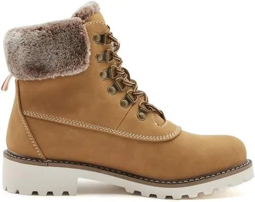 Miniatura 4 de COTTIMO Botas de invierno antideslizante con forro de piel para mujer