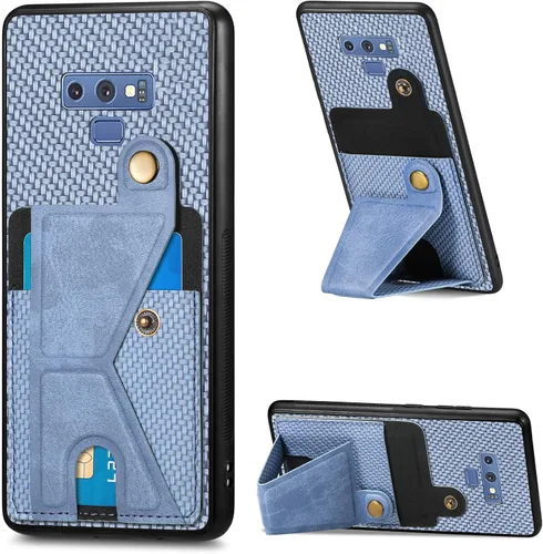 Miniatura 38 de Funda para Xiaomi Poco M5s 4G, Funda para Redmi Note 10 4G / Note 10S 4G / Note 11 SE (India) Funda de cuero PU ranuras para tarjetas Soporte
