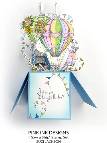 Miniatura 3 de Pink Ink Designs Saw A Ship. - Juego de sellos transparentes, A5