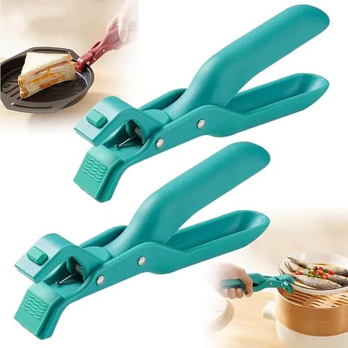 Miniatura 18 de Clip Multiusos Anti-Quemaduras para Platos de Cocina, 2025 Mejora Multifunción Anti-Quemaduras Clip de Silicona Anti-Quemadura Antideslizante