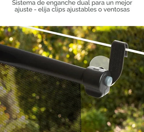 Miniatura 5 de Brica, Lámina de protección solar, se torna blanco con el sol, 2 piezas