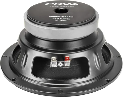 Miniatura 6 de PRV AUDIO Altavoz de graves medios de 8 pulgadas 8MB450 v2, 450 vatios, 8 ohm, bobina de voz de 2 pulgadas, altavoz de audio profesional (individual)