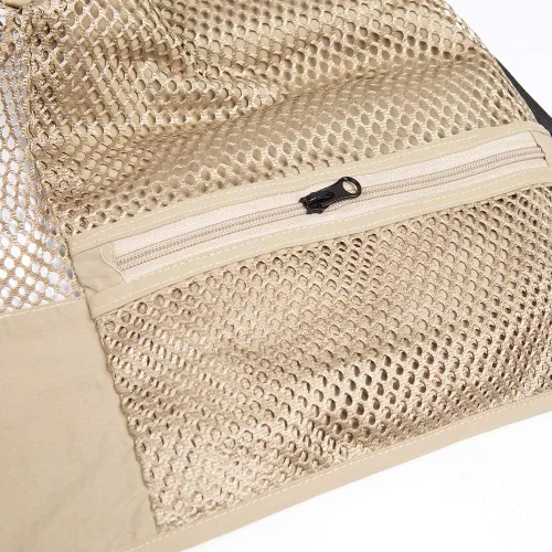Miniatura 8 de Chaleco de malla transpirable para mujer, chaleco de pesca para fotógrafo, chaleco de viaje con bolsillos