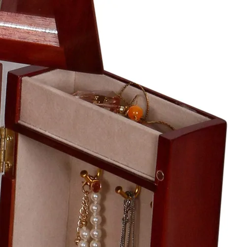 Miniatura 6 de Mele & Co Harmony - Joyero musical de madera personalizable con cajonesgrabados personalizados para mujeres, niñas