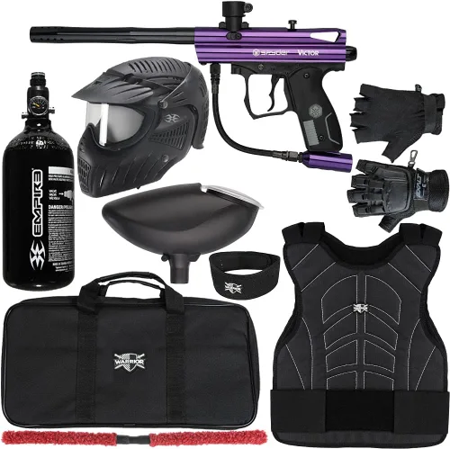 Miniatura 2 de Action Village Kingman Spyder Victor Protector Pistola Paintball Kit Kit Protector 2 Gloss Teal