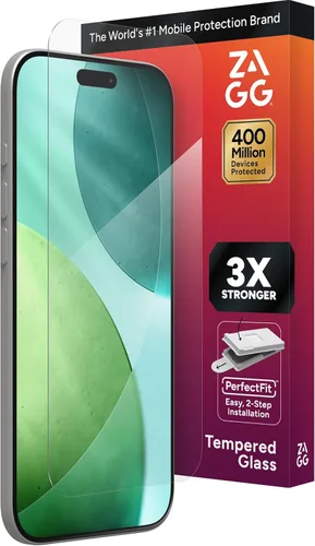 Miniatura 13 de ZAGG Glass+ Protector de pantalla para iPhone 8/7/6s/ 6 – Protección extrema contra impactos y arañazos – Fácil de aplicar – InvisibleShield