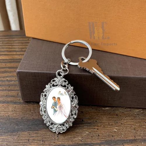 Miniatura 4 de WE Llavero de boda recuerdo de fiesta (12 piezas) regalos para invitados/recuerdos/llavero Boda