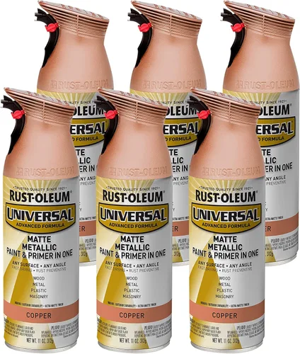 Miniatura 153 de Rust-Oleum 245197 Pintura en aerosol universal para todas las superficies, 12 onzas, negro satinado