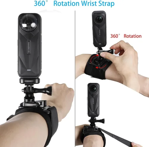 Miniatura 7 de Kit de accesorios para Insta360 One X5/X4/X3/X2/X, One R, X y GoPro Hero 9, nueva montura de enganche rápido para la cabeza + arnés de montaje