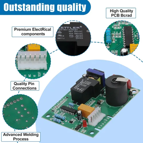 Miniatura 3 de 31501 33488 33727 Placa de Control de Circuito de Ignición para Estufa de Gas de RV Compatible con Atwood & Dometic Placa de Ignición de Estufa