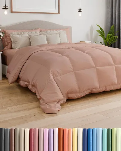 Miniatura 15 de Tamaño Individual, Edredón de Plumón Blanco Alternativo - Cálido y Ligero - Juego de Ropa de Cama de Calidad Hotelera de Lujo y Transpirable