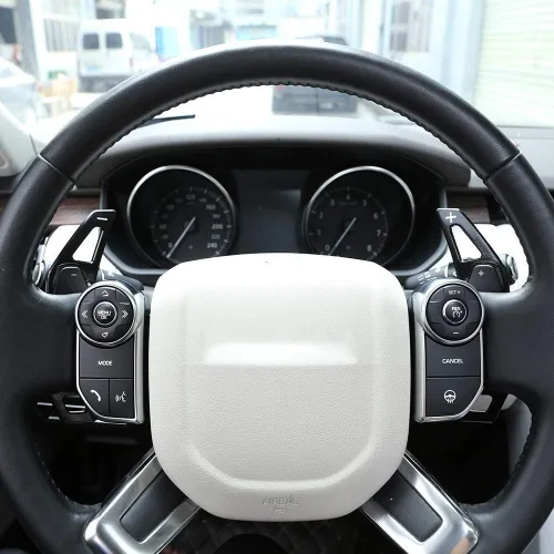 Miniatura 4 de Aleación de aluminio Volante Paletas de cambio de engranajes Accesorio de coche para Land Rover Discovery 4 LR5 L462 Sport Evoque Vogue para Jaguar