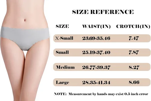 Miniatura 7 de Wetopkim Tangas sin costuras para mujer, de algodón, transpirables, elásticas, con espalda en T