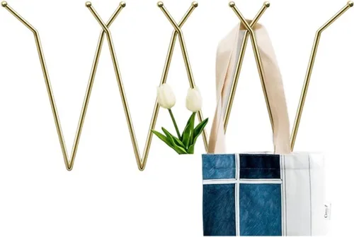 Miniatura 6 de Ganchos de pared para colgar abrigos, ganchos decorativos para el hogar, ganchos modernos (color estilo 2)