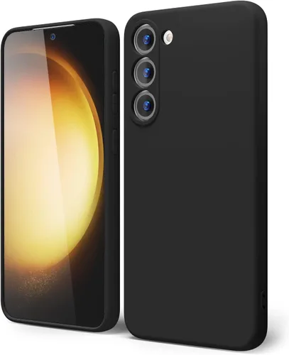 Miniatura 306 de oakxco Funda para teléfono Samsung Galaxy S21 Ultra con agarre de silicona líquida, bonita funda delgada y delgada de goma suave de TPU lisa